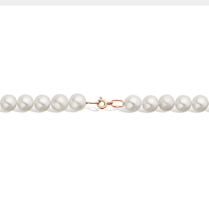 Золотые бусы с жемчугом