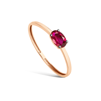Золотое кольцо с рубином