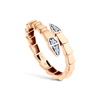 Золотое кольцо с фианитами