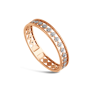 Золотое кольцо с бриллиантами