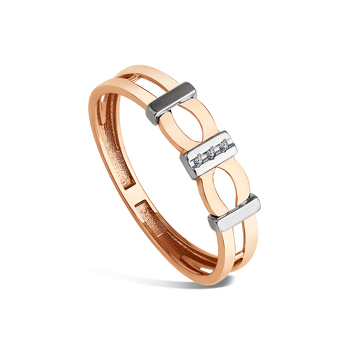 Золотое кольцо с бриллиантами