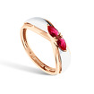 Золотое кольцо с рубинами