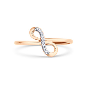 Золотое кольцо с бриллиантами