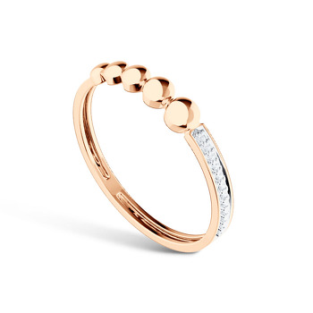 Золотое кольцо с бриллиантами