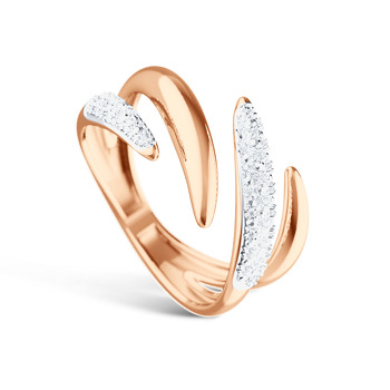 Золотое кольцо с бриллиантами