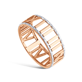 Золотое кольцо с бриллиантами