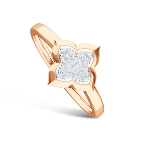 Золотое кольцо с бриллиантами