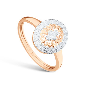 Золотое кольцо с бриллиантами