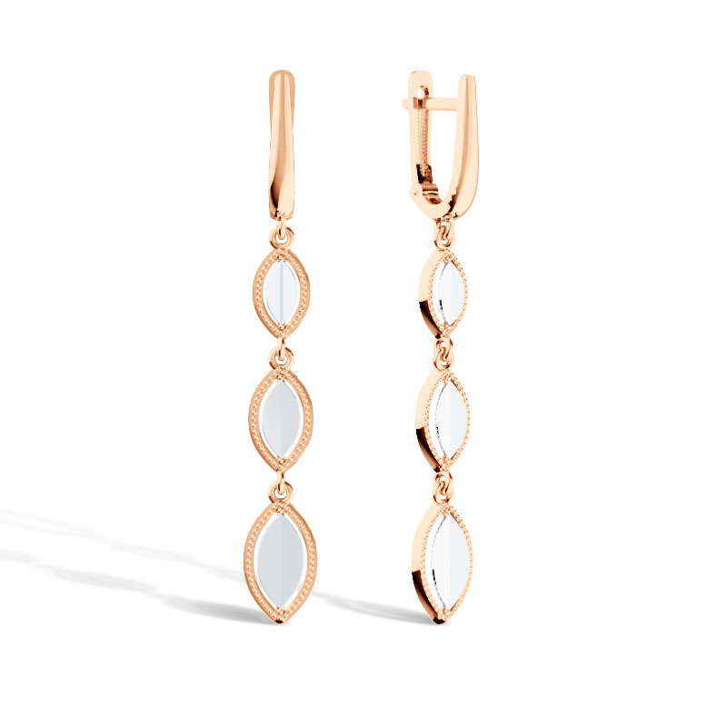 Золотые серьги