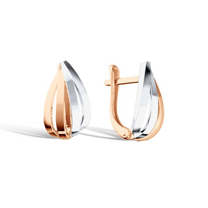 Золотые серьги