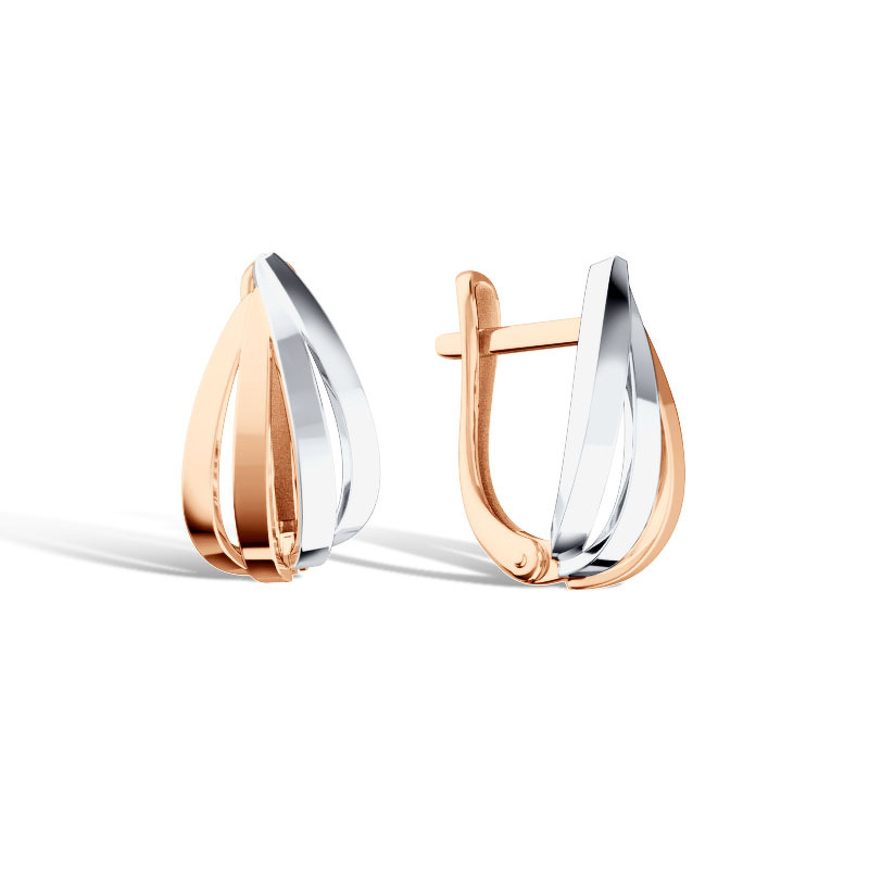 Золотые серьги