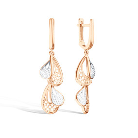 Золотые серьги