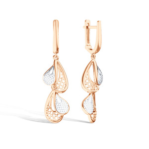 Золотые серьги