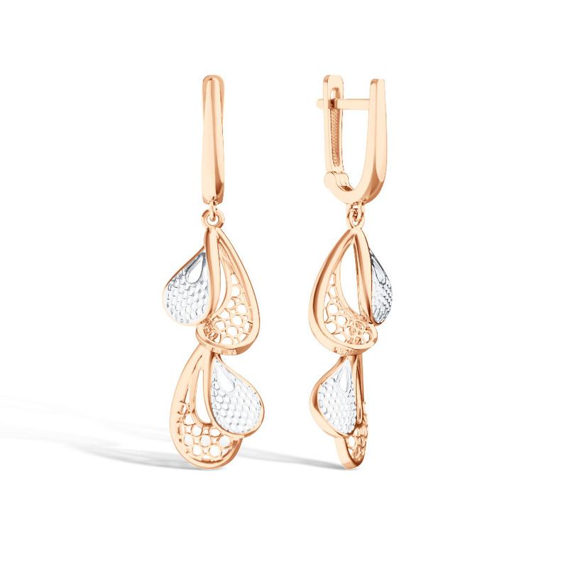 Золотые серьги