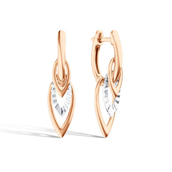 Золотые серьги