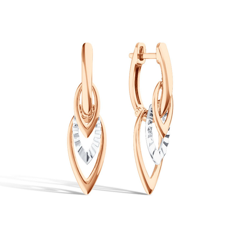 Золотые серьги