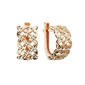 Золотые серьги