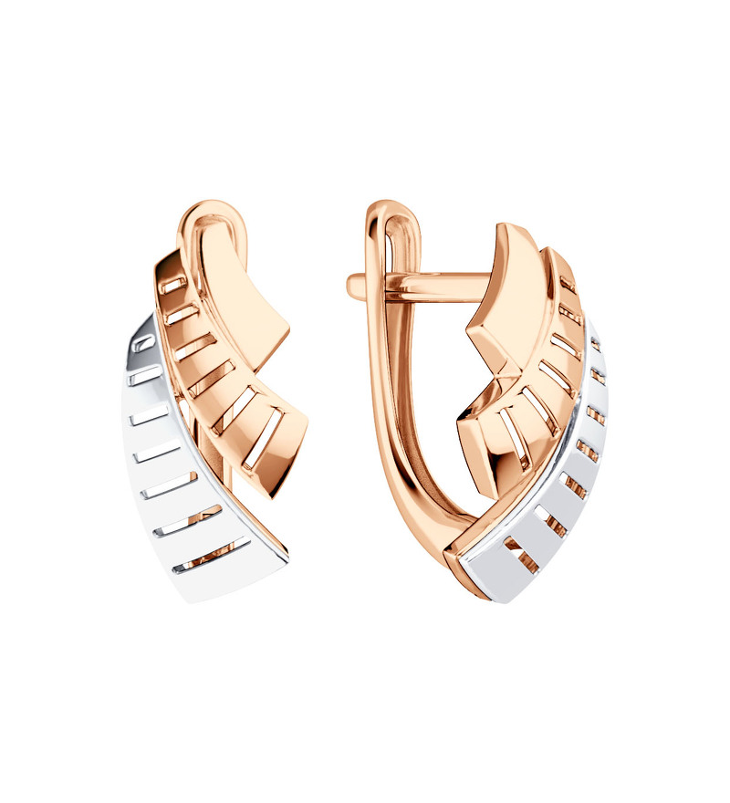 Золотые серьги