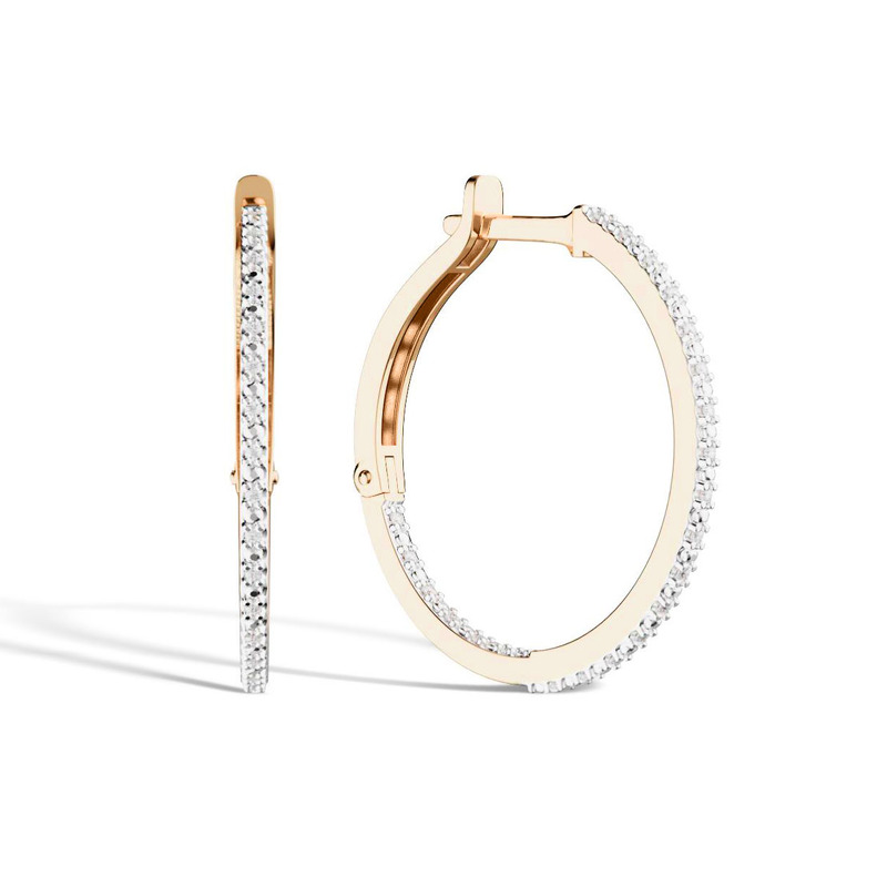 Серьги из золота с бриллиантами Серьги из золота с бриллиантами