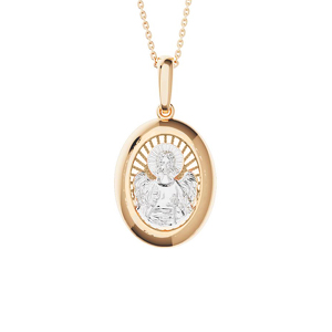 Золотая подвеска «Архангел Михаил»