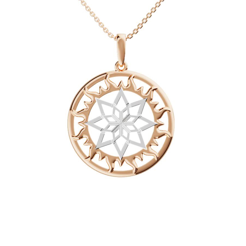 Золотая подвеска