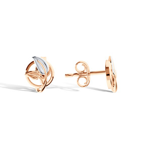 Золотые серьги-пусеты