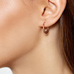 Серьги из красного золота