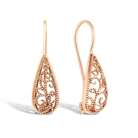 Золотые серьги «Версаль»