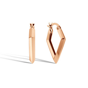 Золотые серьги «Геометрия»