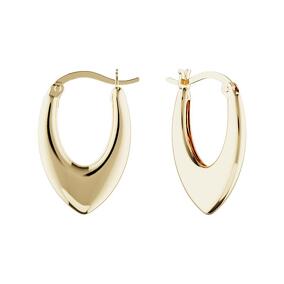 Серьги из красного золота