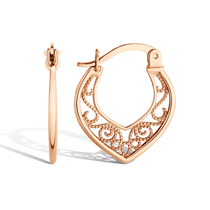 Золотые серьги «Сударушка»