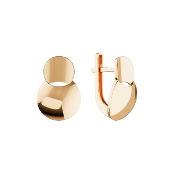 Золотые серьги