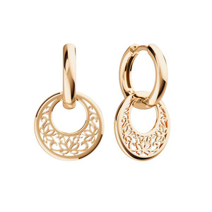 Золотые серьги-конго