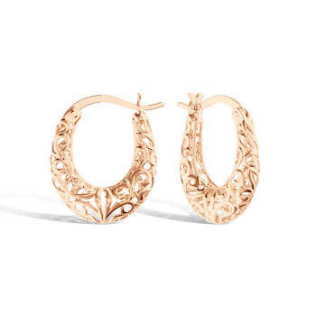 Золотые серьги «Сударушка»