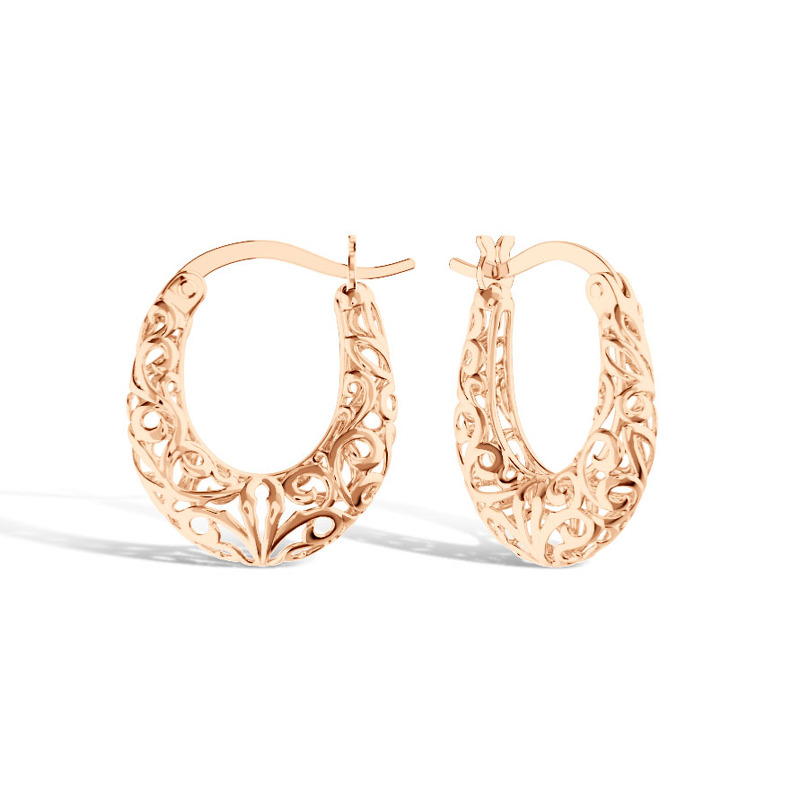 Золотые серьги «Сударушка»