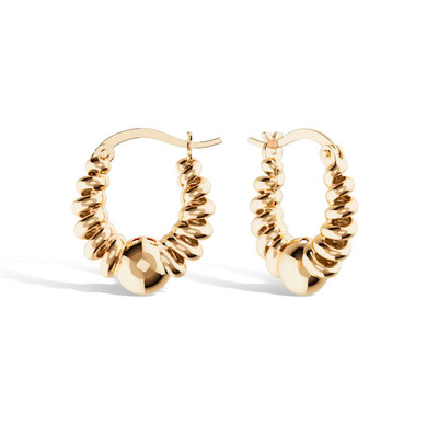 Золотые серьги «Сударушка»