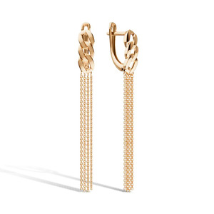 Золотые серьги