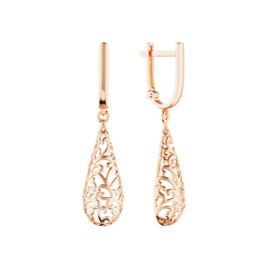 Золотые серьги