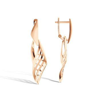 Золотые серьги