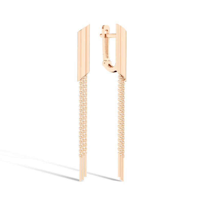 Золотые серьги