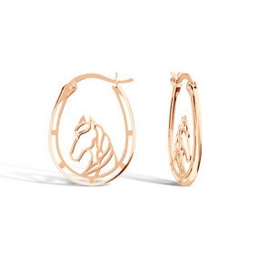 Золотые серьги