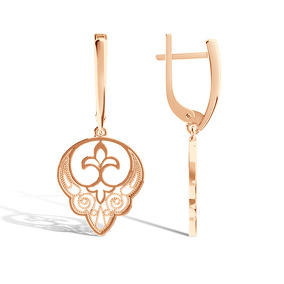 Золотые серьги