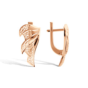 Золотые серьги