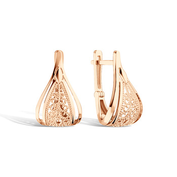 Золотые серьги