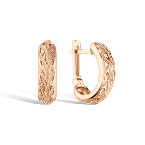 Золотые серьги