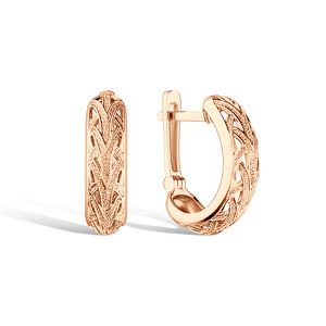 Золотые серьги