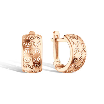 Золотые серьги