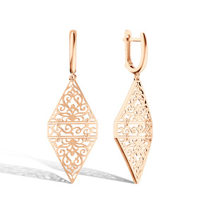 Золотые серьги