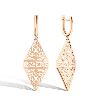 Золотые серьги