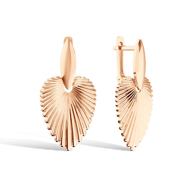 Золотые серьги